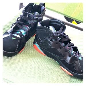 space jam air jordan 7s grade-school